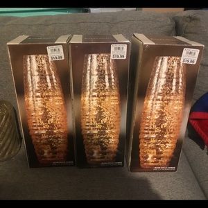 3 rose gold decor lights